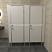 Изображение Сантехнические туалетные перегородки для школ (2 кабины) 